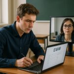 proctor for test monitoring online student during live exam session